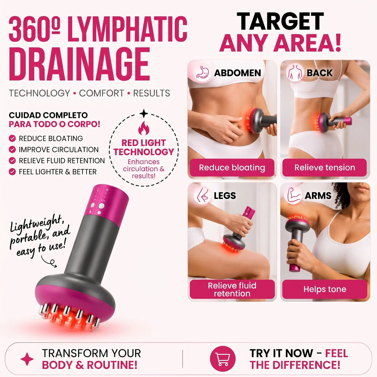 Smart Lymphatic Drainage Massager - Orthilife™