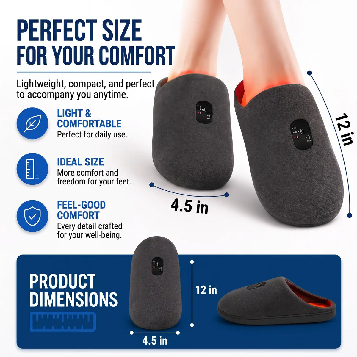 Infrared Light Therapy Slipper for Plantar Fasciitis - Orthilife™