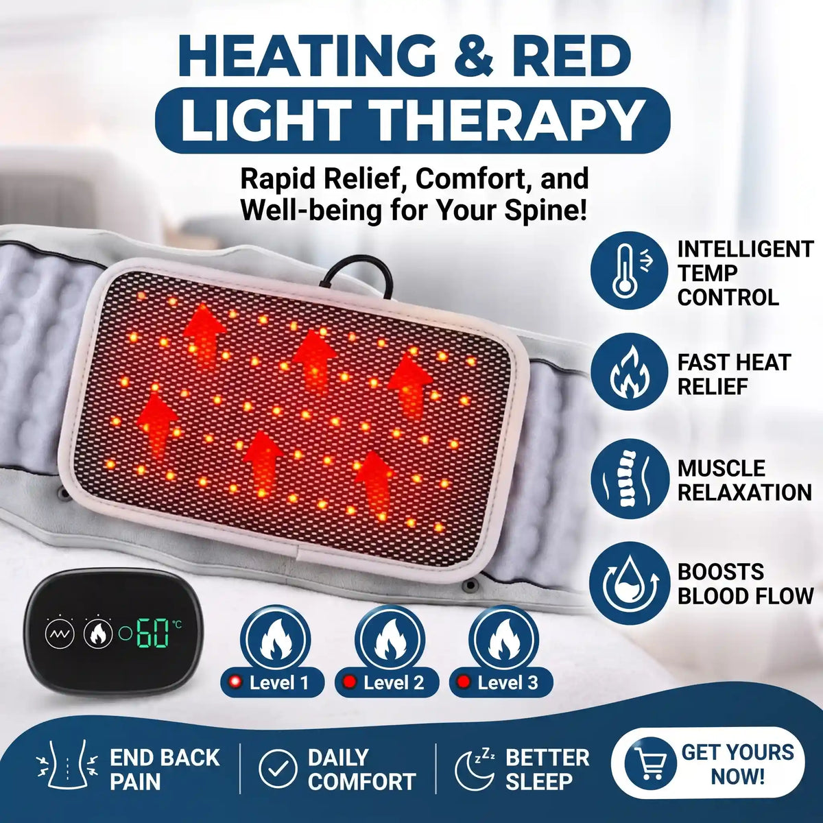 Inflatable Lumbar Decompression Belt - Orthilife™