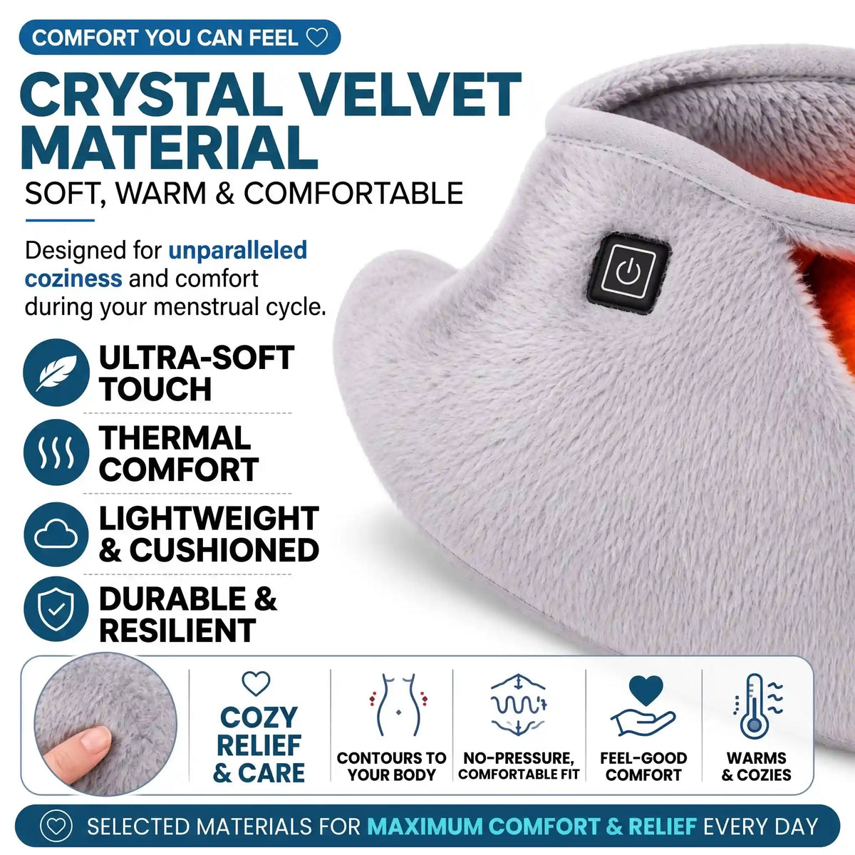 Menstrual Cramp Relief Heating Pad - Orthilife™