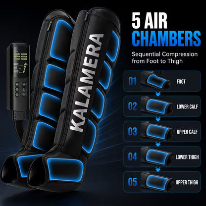 Full-Leg Air Compression Recovery Boots with Heat - Orthilife™