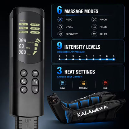 Full-Leg Air Compression Recovery Boots with Heat - Orthilife™