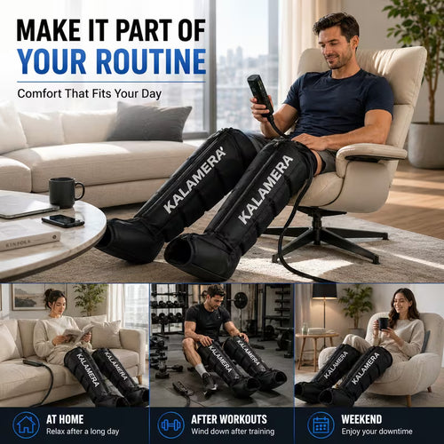 Full-Leg Air Compression Recovery Boots with Heat - Orthilife™