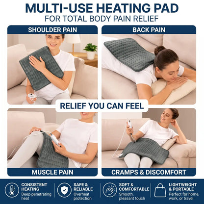 Targeted Thermal Relief Heating Pad