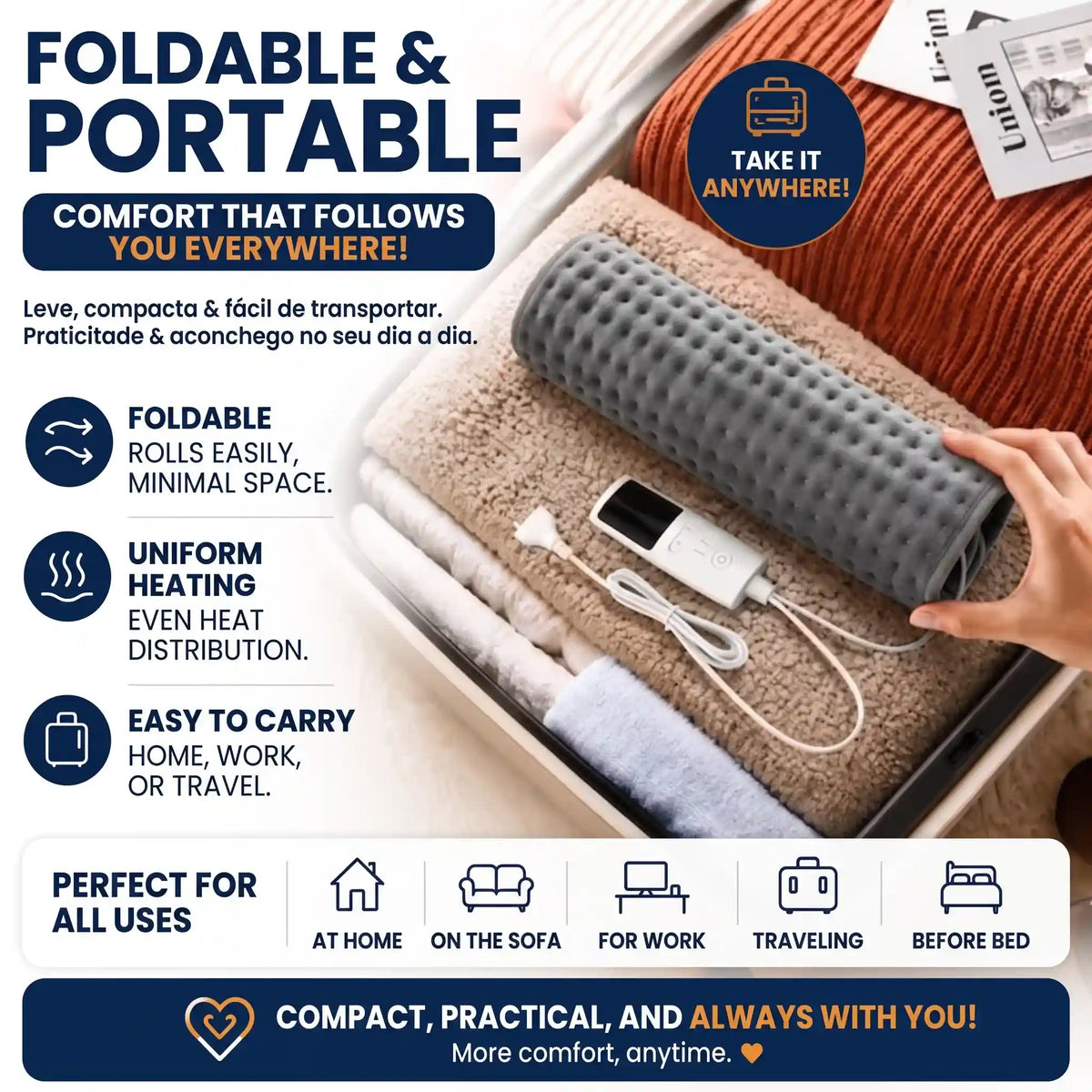 Therapeutic Heating Pad for Pain Relief - Orthilife™