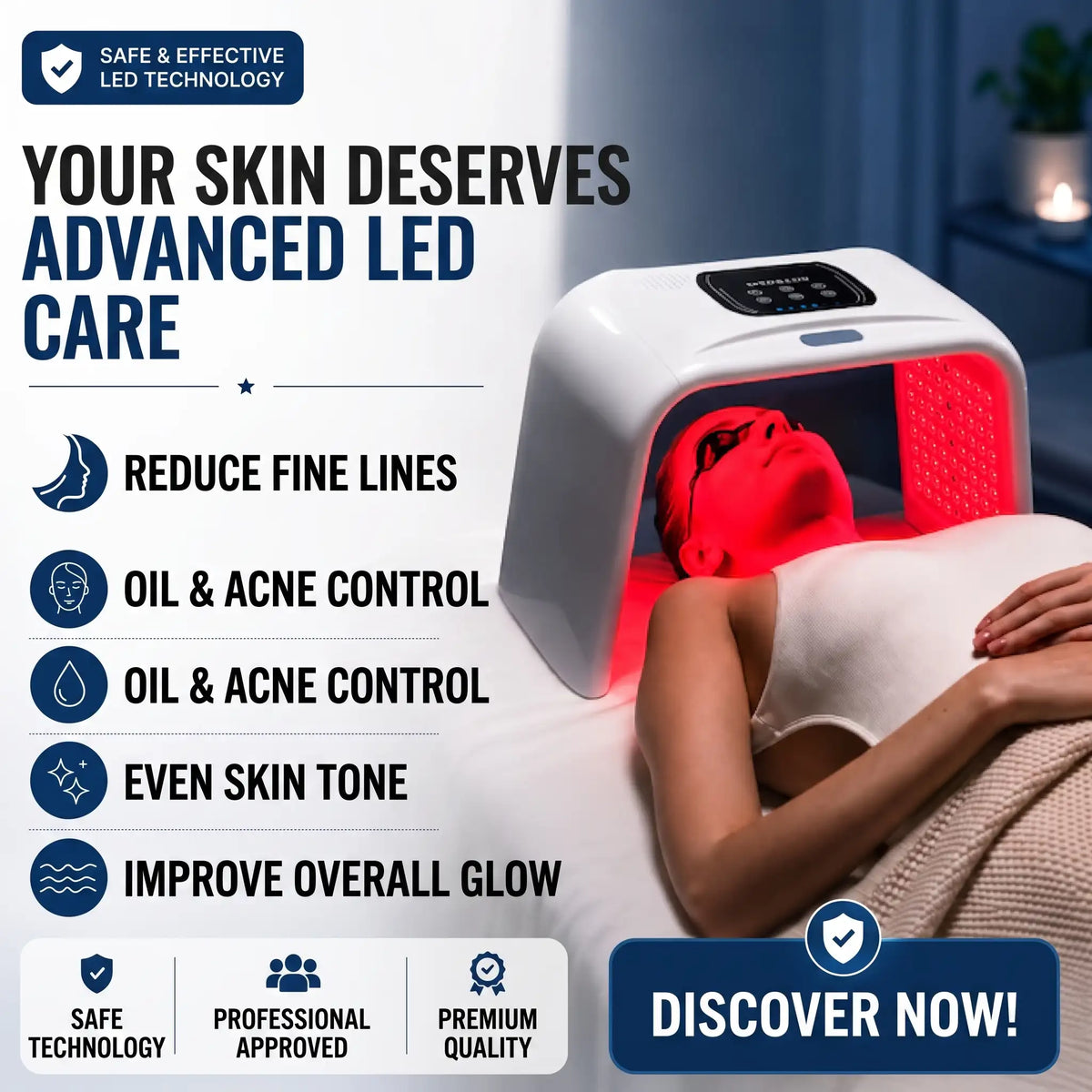 Professional LED Light Therapy Panel - Orthilife™