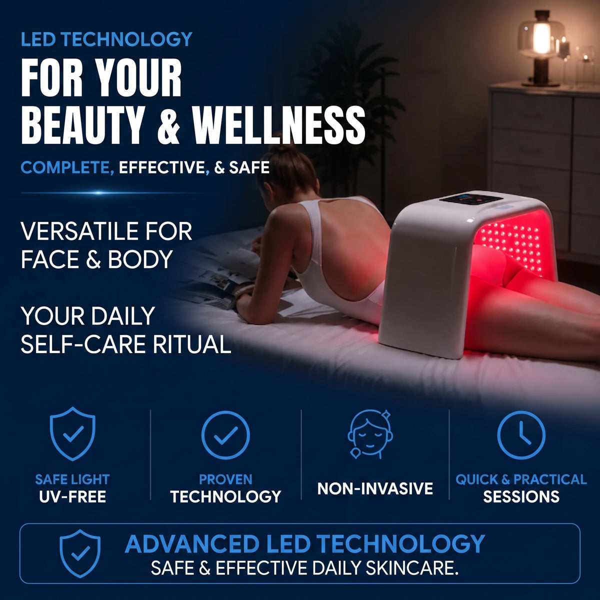Professional LED Light Therapy Panel - Orthilife™