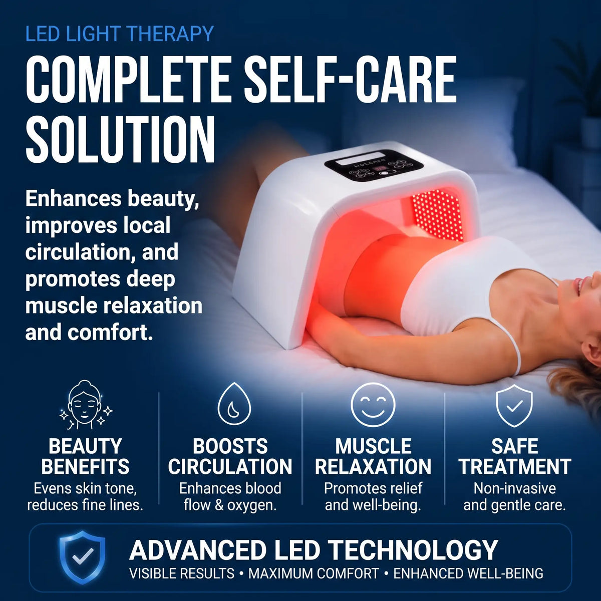 Professional LED Light Therapy Panel - Orthilife™