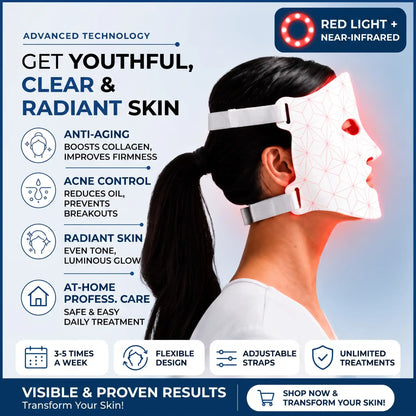 Professional 7-Color LED Light Therapy Mask - Orthilife™