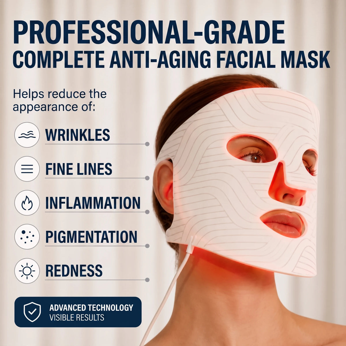 Professional 7-Color LED Light Therapy Mask - Orthilife™