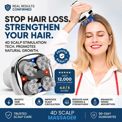 Smart 4D Scalp Massager - Orthilife™