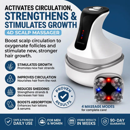 Smart 4D Scalp Massager - Orthilife™