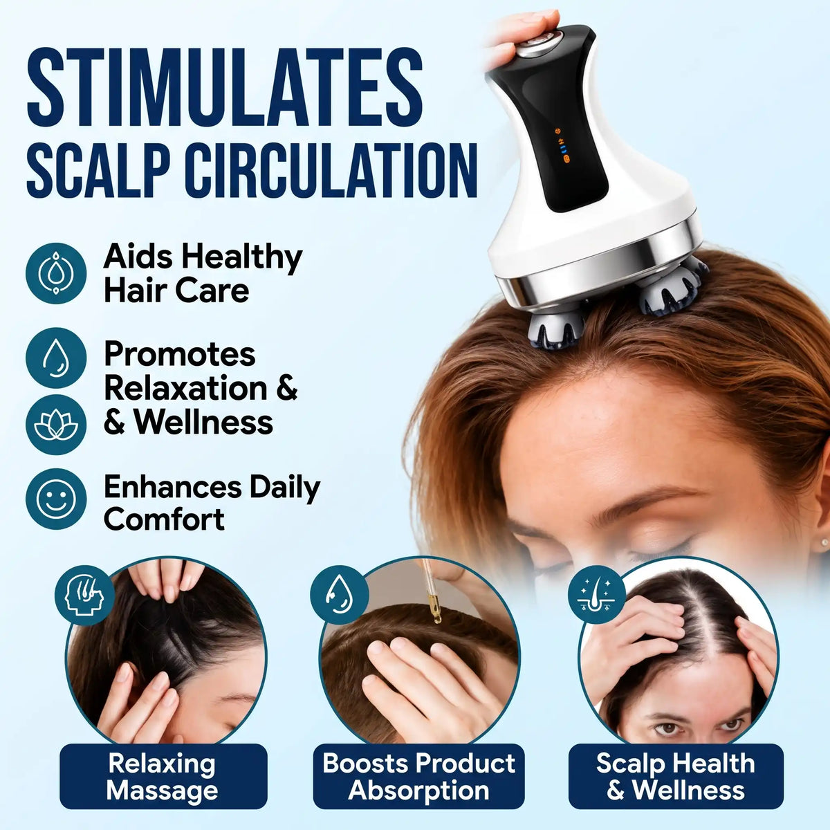 Smart 4D Scalp Massager - Orthilife™