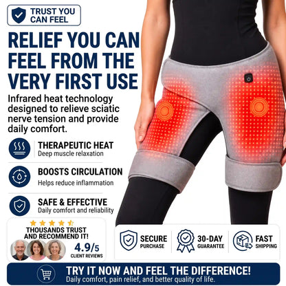 Infrared Sciatic Pain Relief Massager - Orthilife™