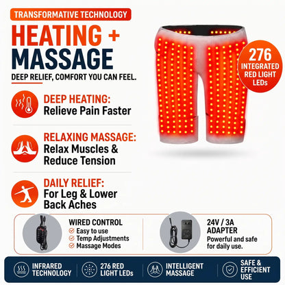 Infrared Sciatic Pain Relief Massager - Orthilife™