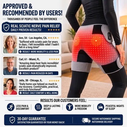 Infrared Sciatic Pain Relief Massager - Orthilife™