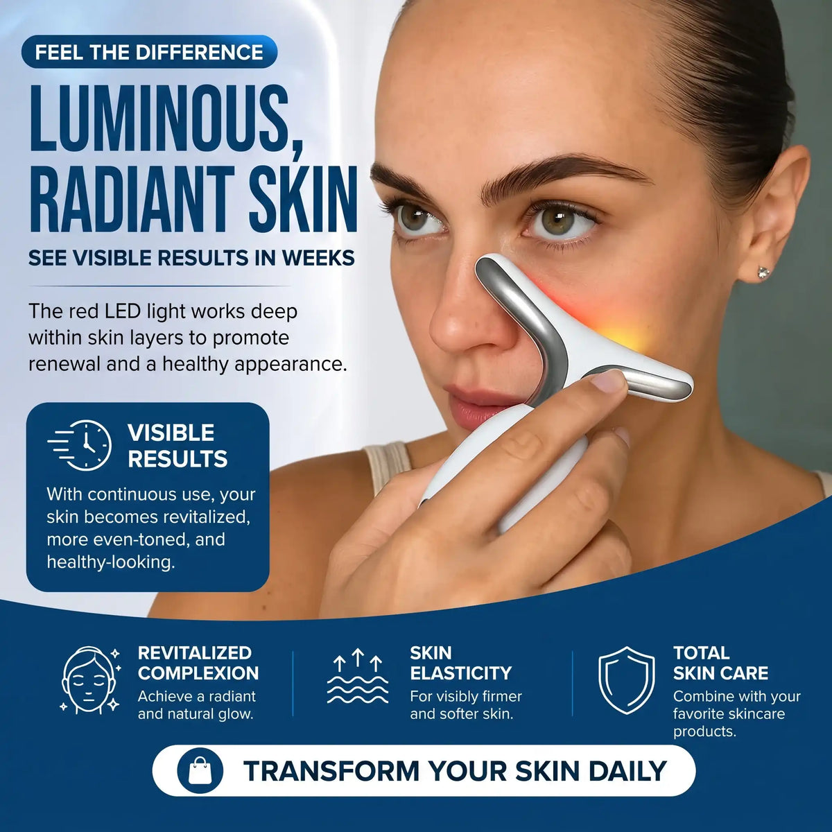 Anti-Aging Phototherapy Facial Massager - Orthilife™