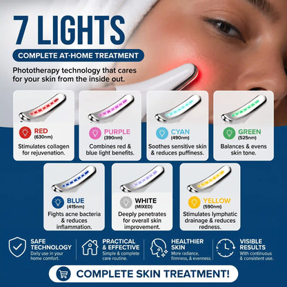 Anti-Aging Phototherapy Facial Massager - Orthilife™