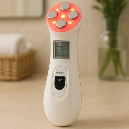 5-in-1 RF & LED Facial Massager - Orthilife™