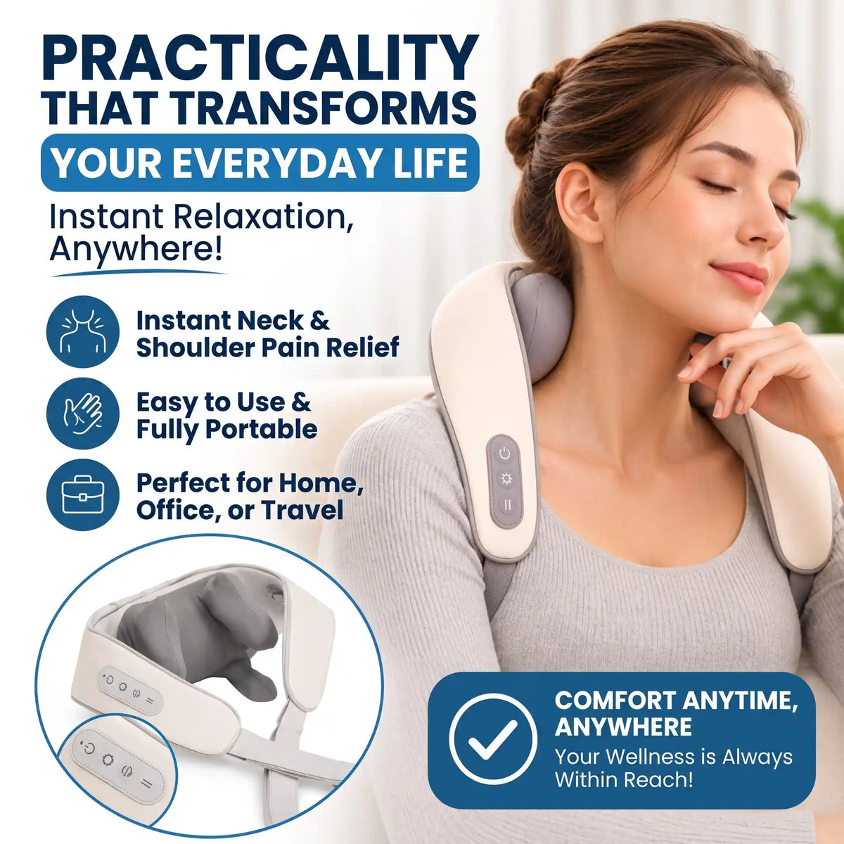 Electric Neck & Shoulder Massager - Orthilife™