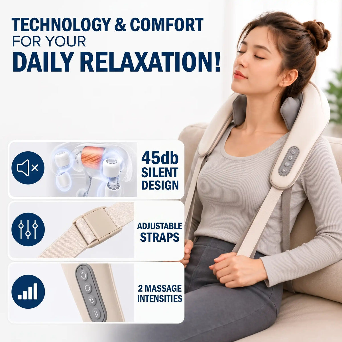 Electric Neck & Shoulder Massager - Orthilife™