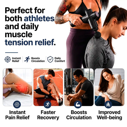 Portable Deep Tissue Percussion Massage Gun - Orthilife™