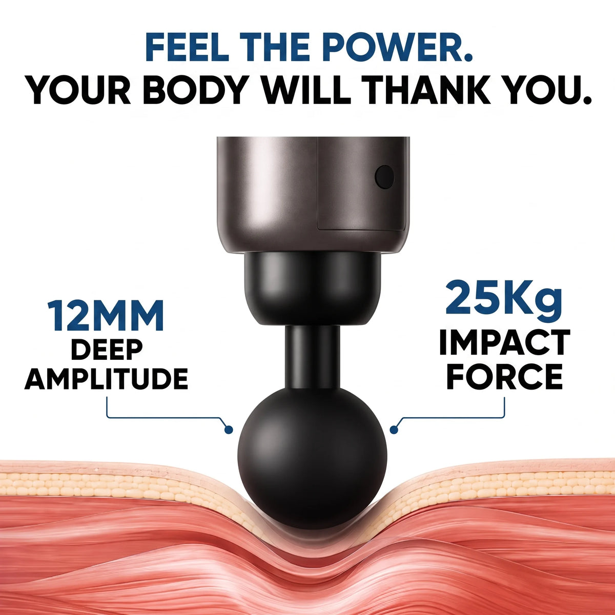 Portable Deep Tissue Percussion Massage Gun - Orthilife™