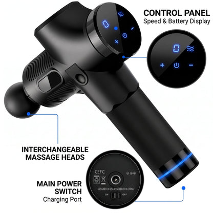 Portable Deep Tissue Percussion Massage Gun - Orthilife™